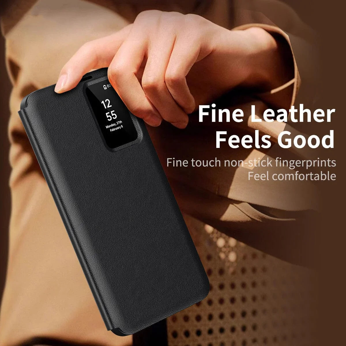 Smart View Wallet Case for Samsung S22