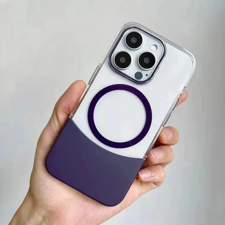 Snapsplit Crystal Clear Magsafe Hard Case for iPhone 16