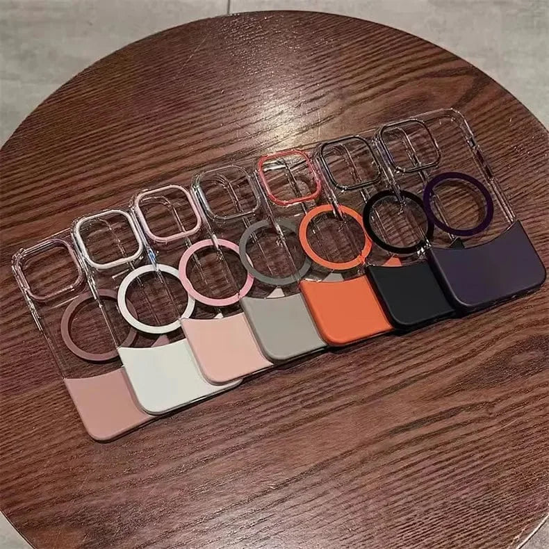 Snapsplit Crystal Clear Magsafe Hard Case for iPhone 16