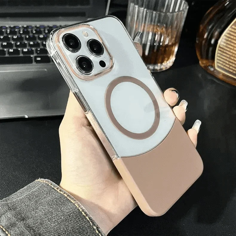 Snapsplit Crystal Clear Magsafe Hard Case for iPhone 16 Plus