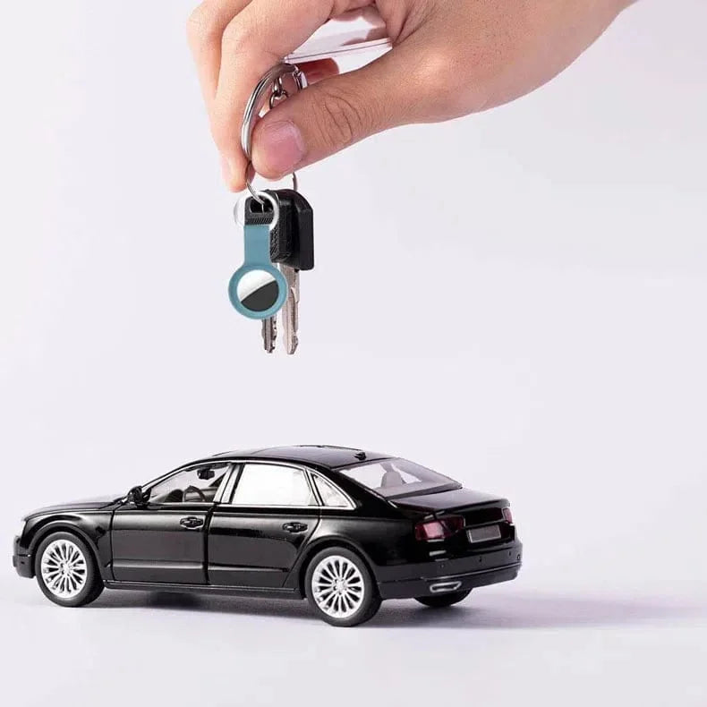 Soft Silicone Keychain Cover for Apple AirTag