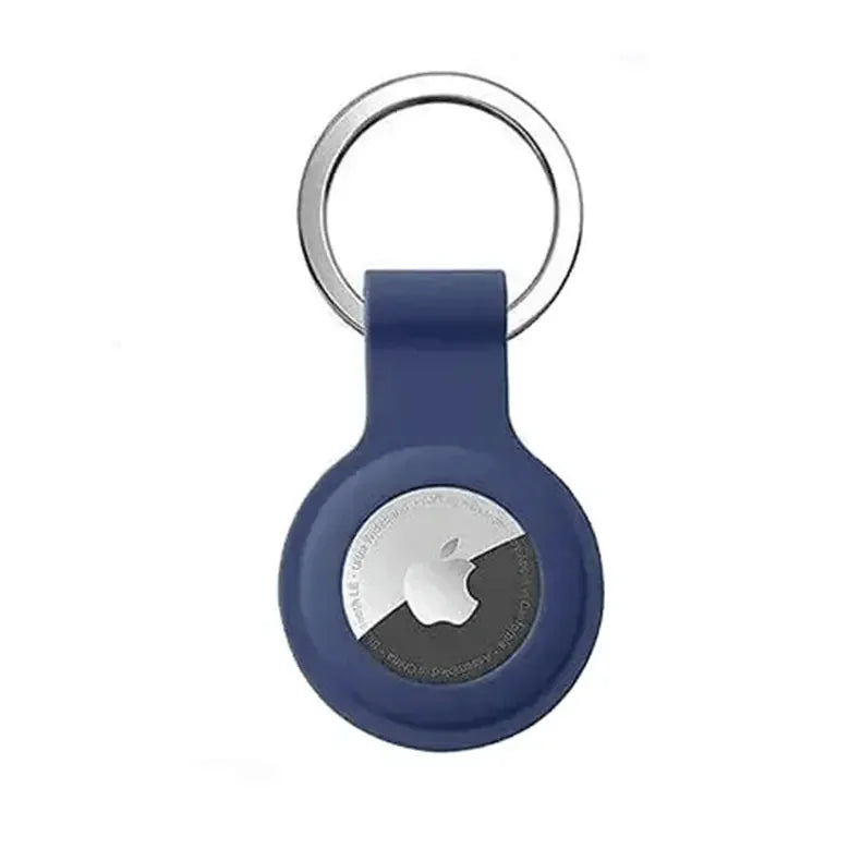 Soft Silicone Keychain Cover for Apple AirTag