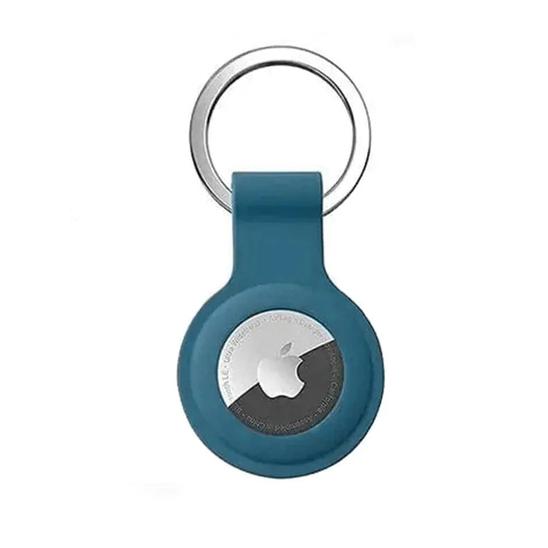 Soft Silicone Keychain Cover for Apple AirTag