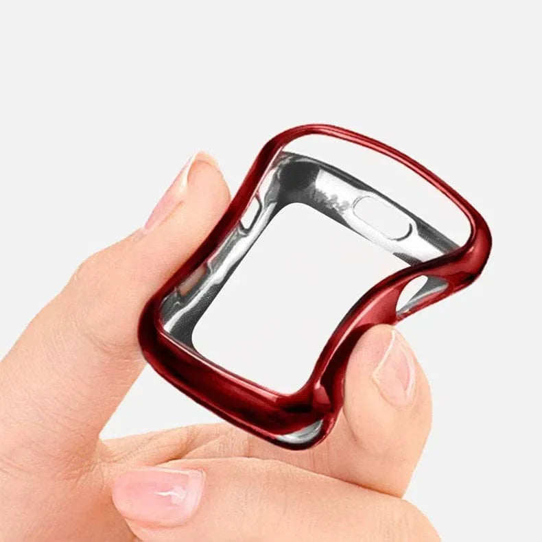 Soft Slim Shiny 360 Degree Body Bumper for Apple Watch