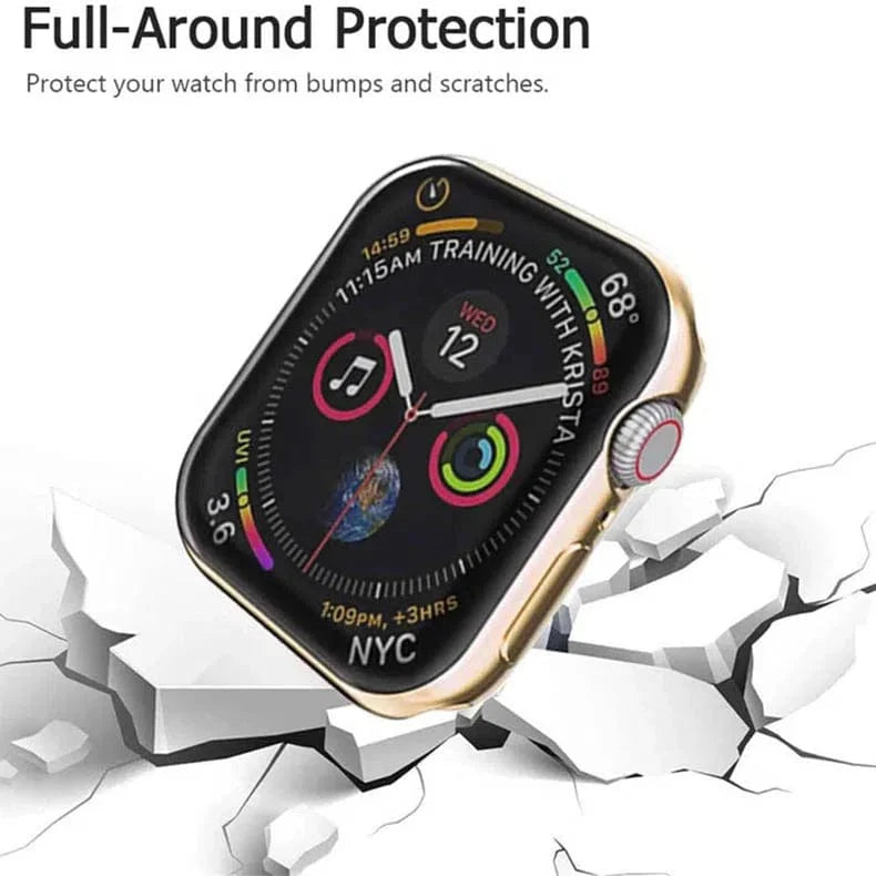 Soft Slim Shiny 360 Degree Body Bumper for Apple Watch