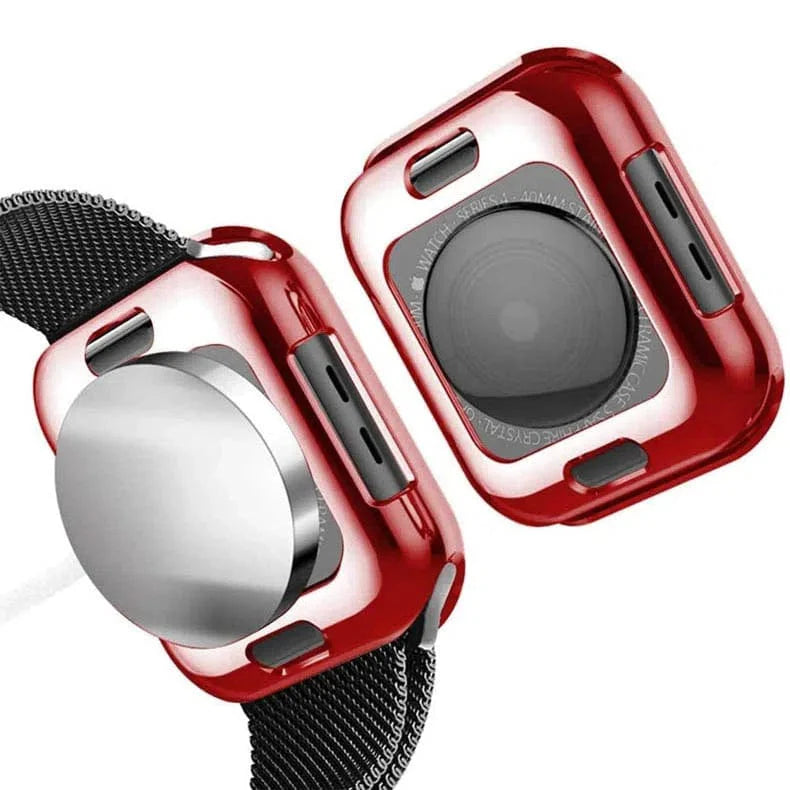 Soft Slim Shiny 360 Degree Body Bumper for Apple Watch