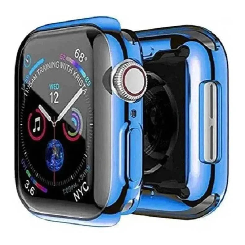 Soft Slim Shiny Full Body Screen Protector Cover for Apple Watch 44mm