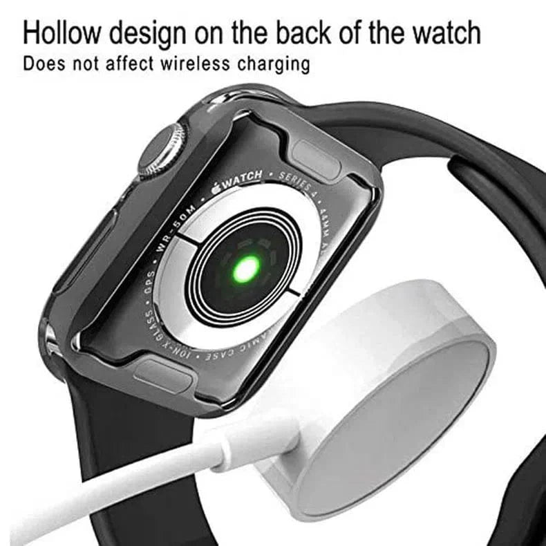 Soft Slim Shiny Full Body Screen Protector Watch Case for Apple Watch