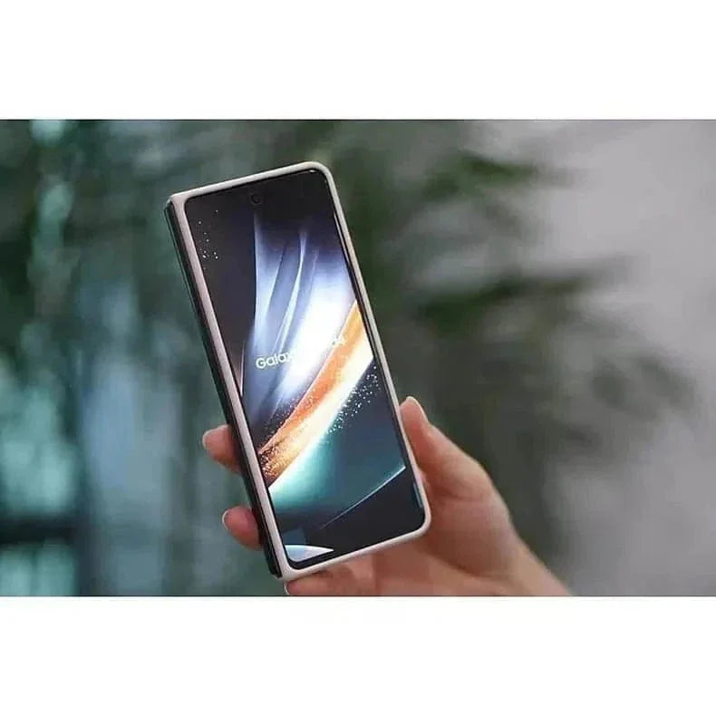 Soft Touch Coating Standing Case With Pen Case for Samsung Z Fold5