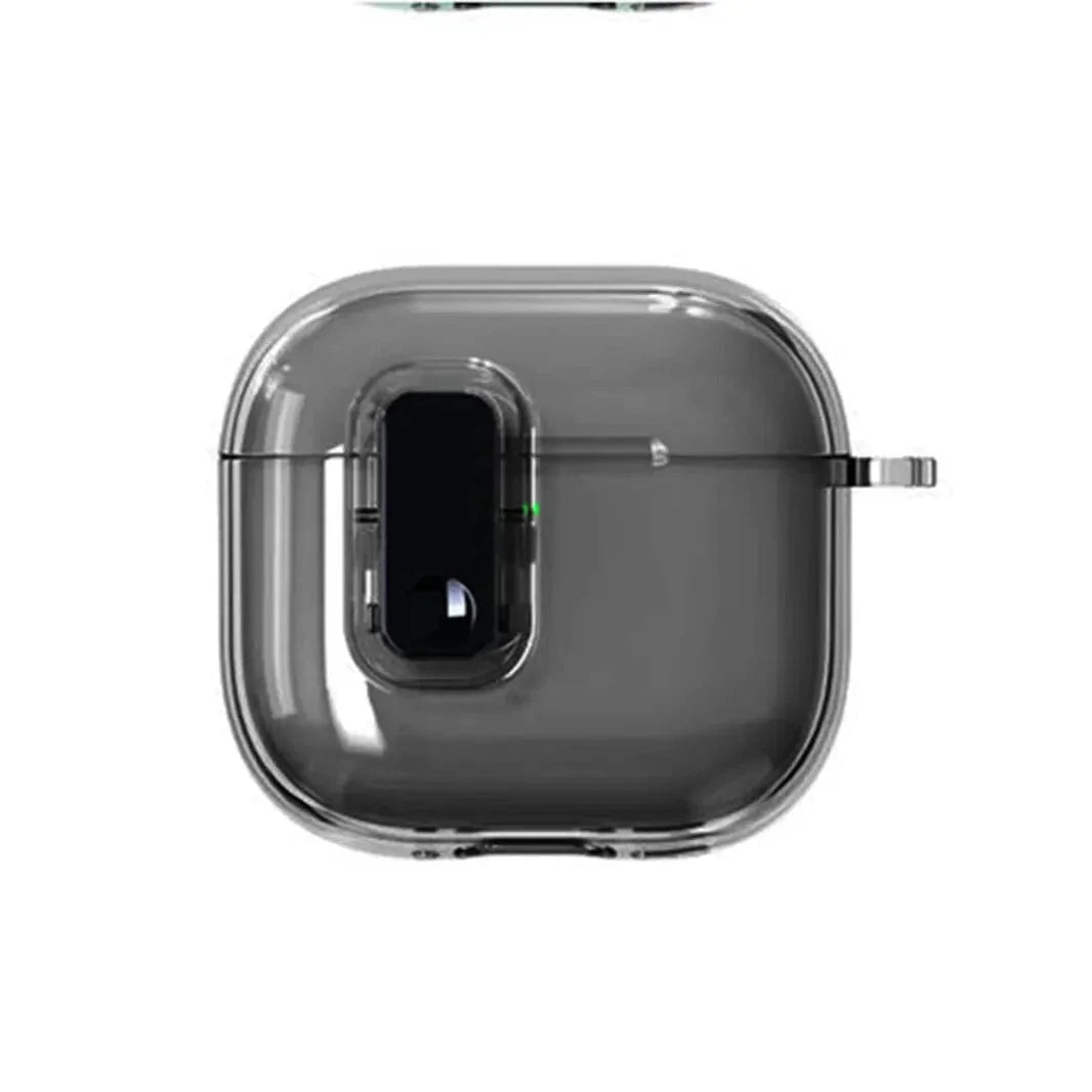 Soft TPU Clear Lock Clip Keychain Case for Samsung Galaxy Buds 3 | 3 Pro