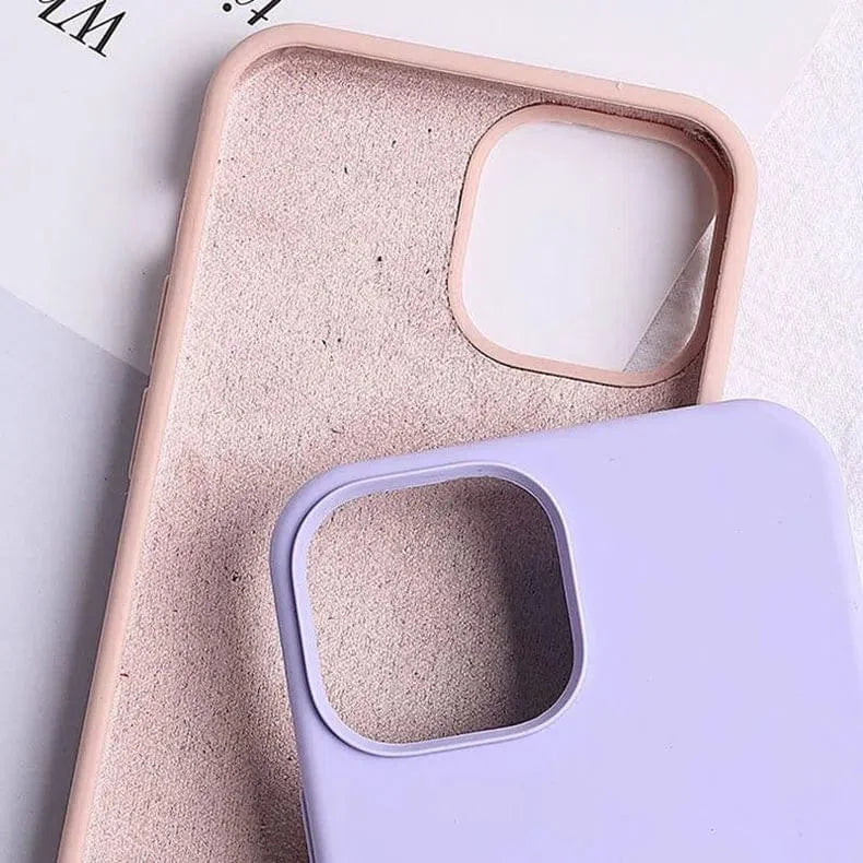 Soft TPU Inner Cloth Case for iPhone 13 Pro Max