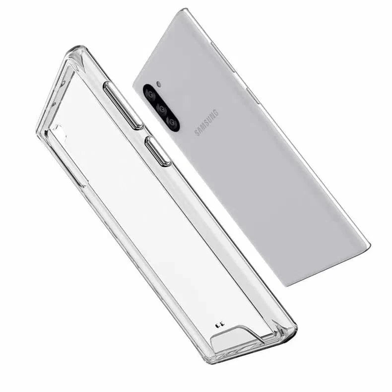 [SPACE] Transparent Soft Edge TPU [Acrylic] Phone Back Case for Samsung Galaxy