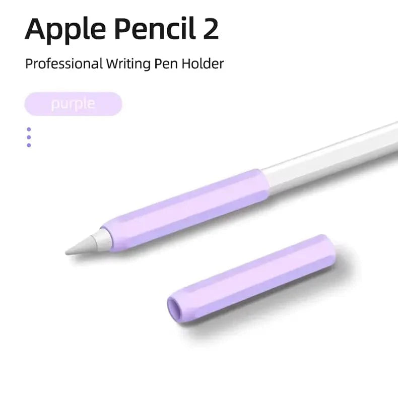 Split Color Protective Soft Silicone Stylus Pen Sleeve Case for Apple Pencil 1 | 2