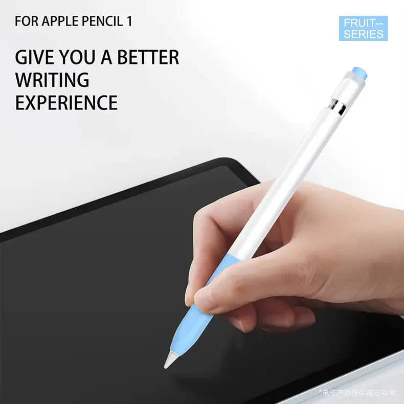 Split Color Protective Soft Silicone Stylus Pen Sleeve Case for Apple Pencil 1 | 2