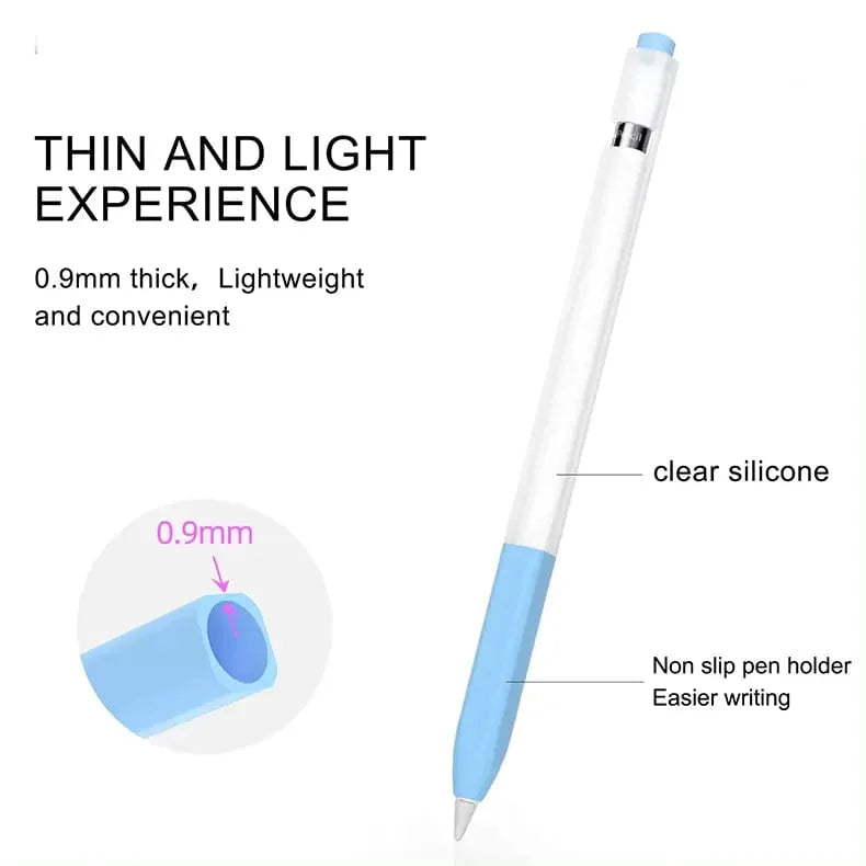 Split Color Soft Silicone Sleeve for Apple Pencil 2 | Pro