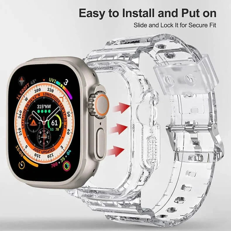 Sports Soft TPU Band Strap for Apple Watch Ultra 46mm S10