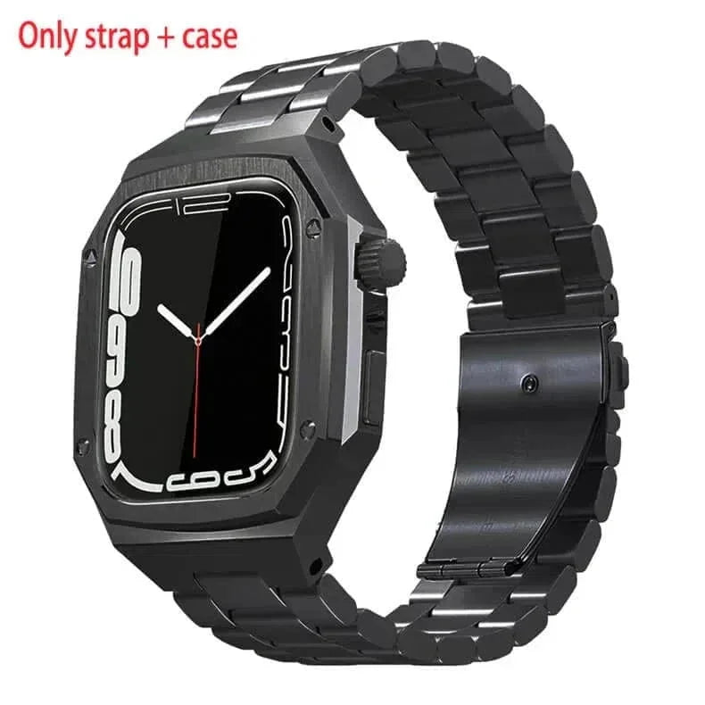 Stainless Steel Dual Link Bracelet for Apple Watch 44mm