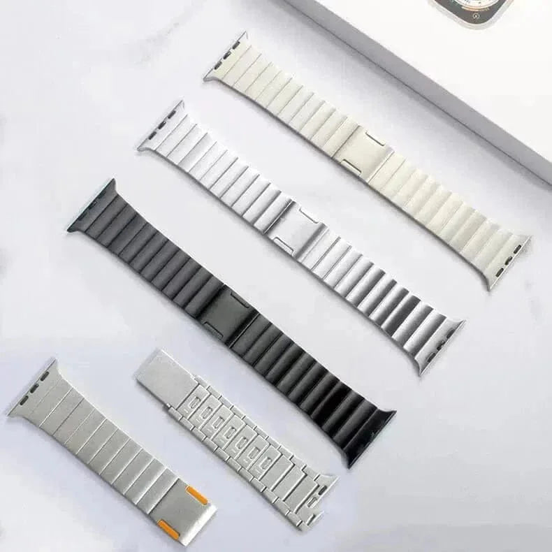 Stainless Steel Magnetic Closure Bracelet for Apple Watch 42 | 44 | 45 | Ultra 49 | 46mm S10
