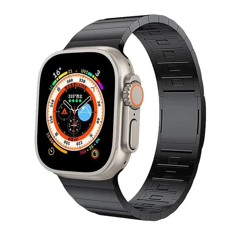 Stainless Steel Magnetic Closure Bracelet for Apple Watch 42 | 44 | 45 | Ultra 49 | 46mm S10