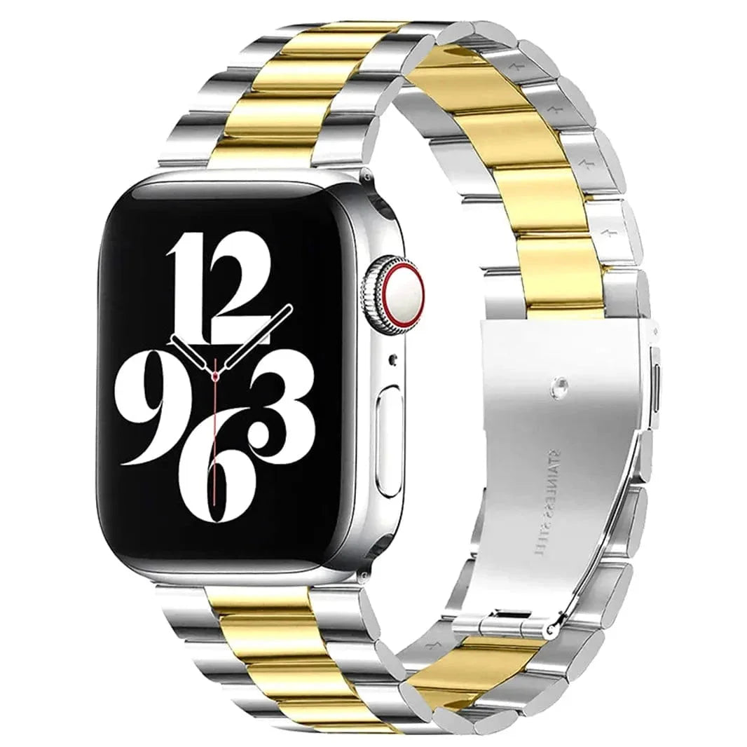 Stainless Steel Metal Bracelet for Apple Watch 38 | 40 | 41 | 42mm S10