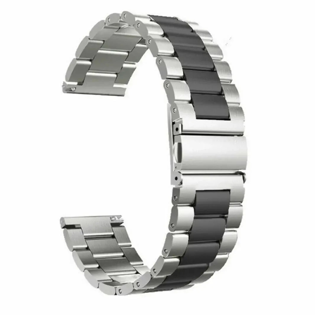 Stainless Steel Metal Link Bracelet for Smartwatch 22mm