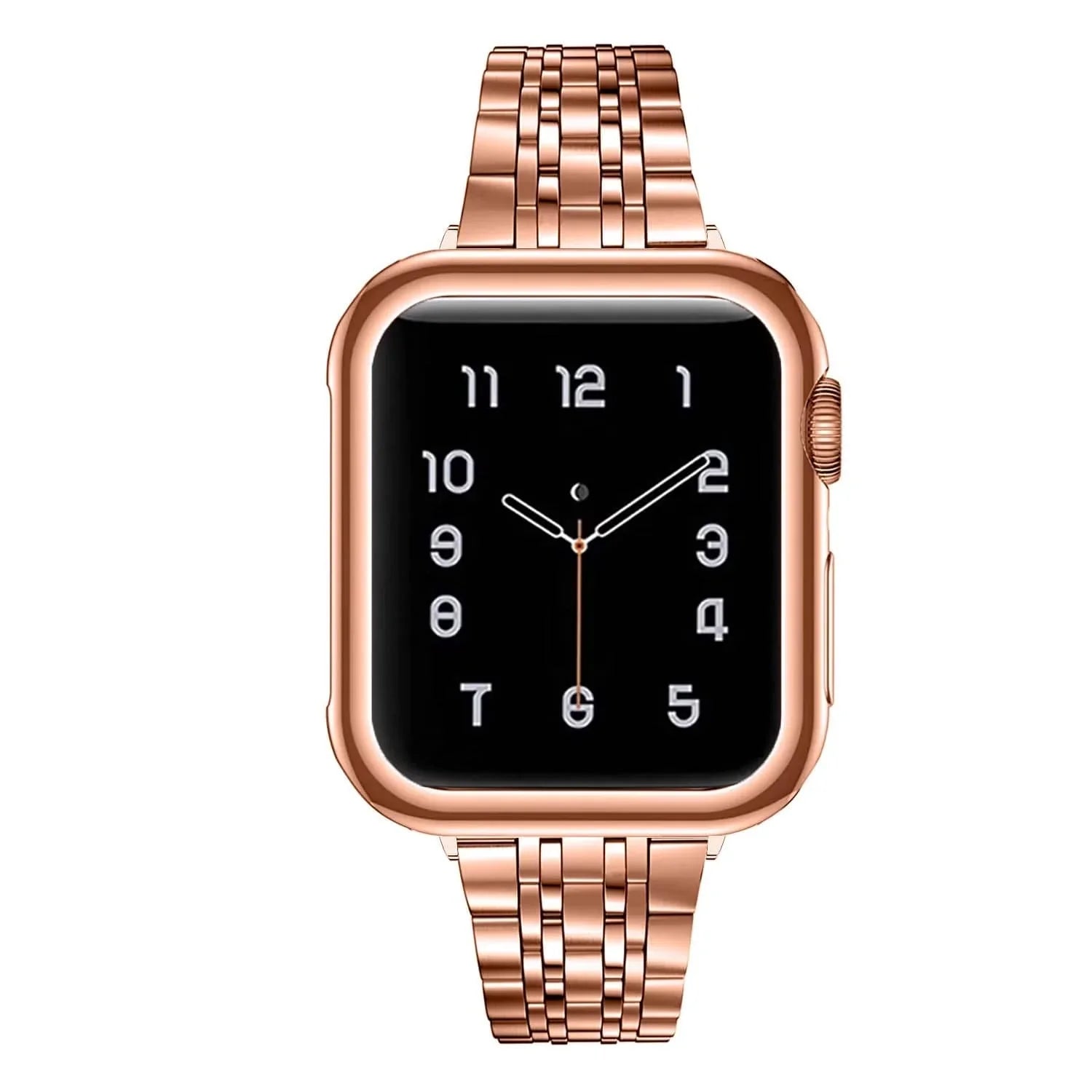 Stainless Steel Seven Link Bracelet for Apple Watch 42 | 44 | 45 | Ultra 49 | 46mm S10