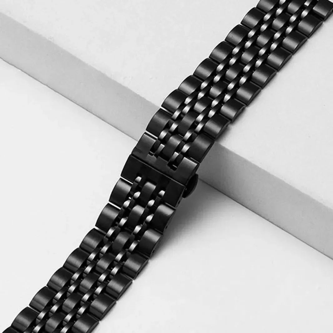 Stainless Steel Seven Link Bracelet for Apple Watch 42 | 44 | 45 | Ultra 49 | 46mm S10