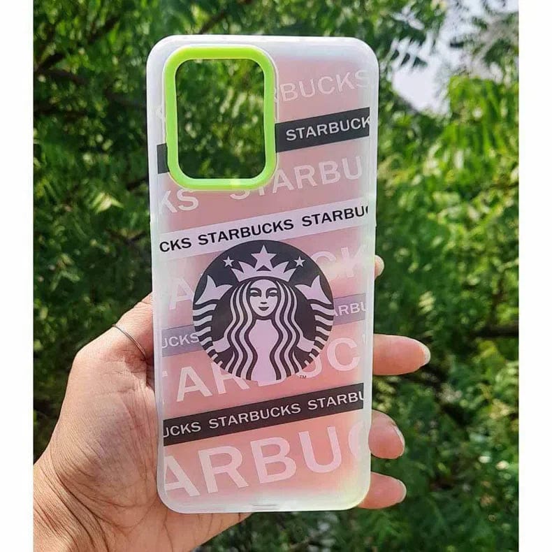 Starbucks Matte Reflective Hard Phone Back Case for Samsung Galaxy