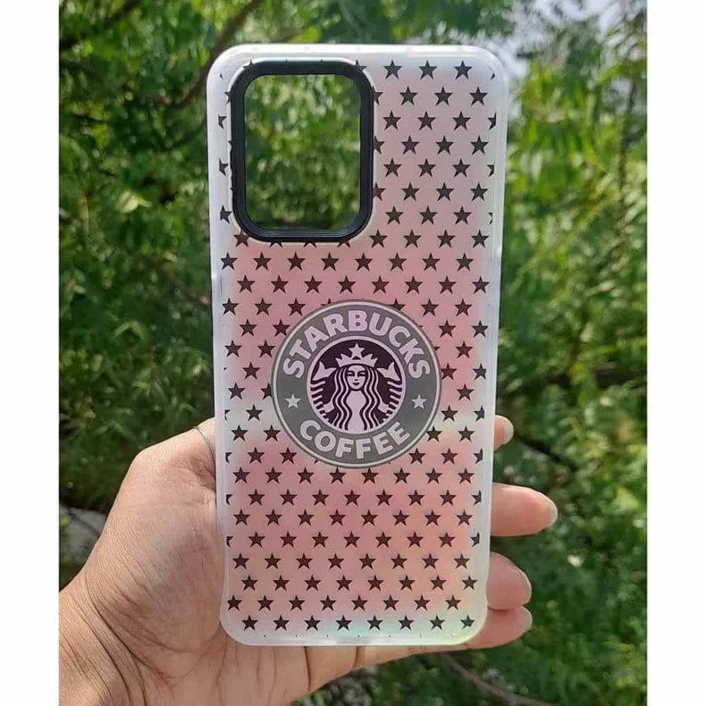 Starbucks Matte Reflective Hard Phone Back Case for Samsung Galaxy