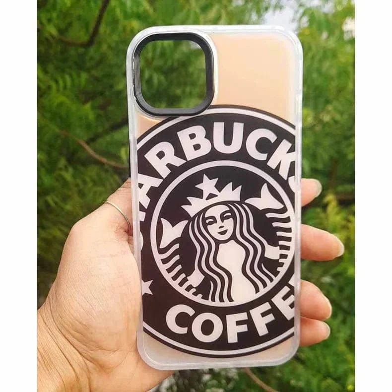 Starbucks Printed Matte Case for iPhone Back Cases iPhone 14 Pro Max / Starbuks 6