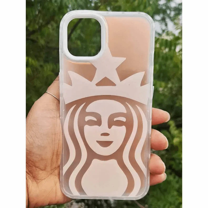 Starbucks Printed Matte Phone Back Case for Apple iPhone