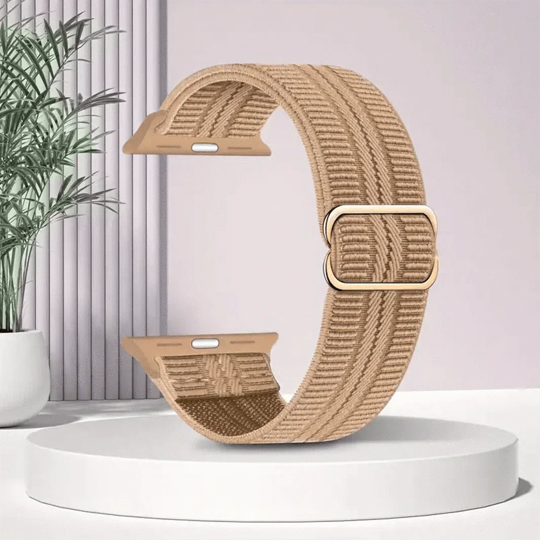Nylon Soft Elastic Adjustable Band for Apple Watch 38 | 40 | 41 | 42mm S10 38 | 40 | 41 | 42mm S10 starlight Straps & Bands