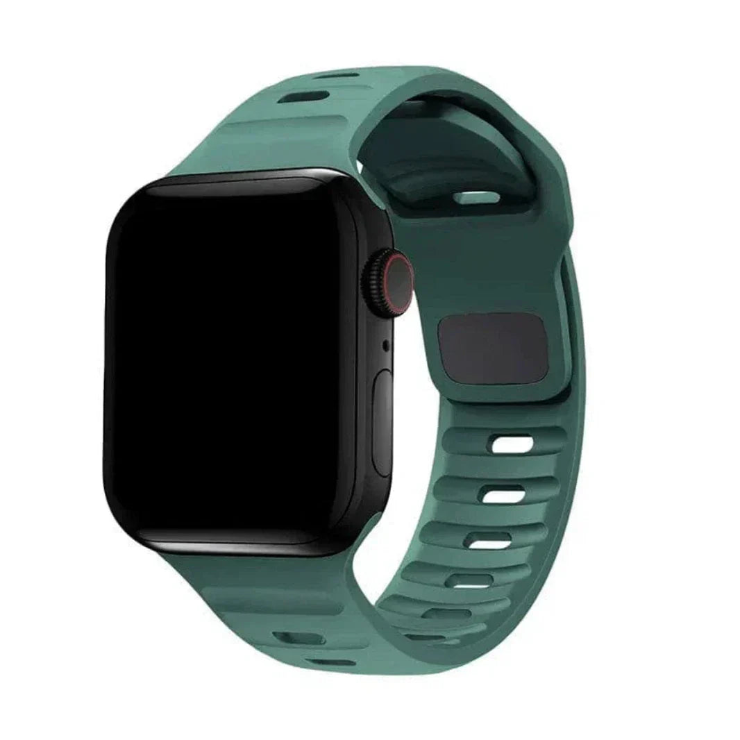 Waterproof Sport Strap for Apple Watch 38 | 40 | 41 | 42mm S10 38 | 40 | 41 | 42mm S10 alpine-green Straps & Bands