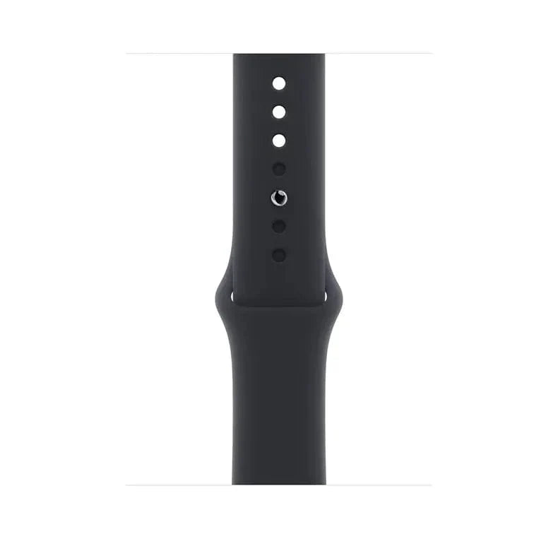 Liquid Silicone Sport Band for Apple Watch 38 | 40 | 41 | 42mm S10 38 | 40 | 41 | 42mm S10 Black Straps & Bands