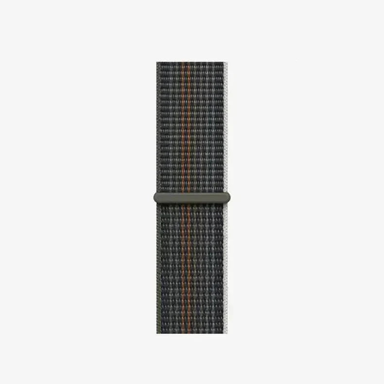 Velcro Nylon Straps for Apple Watch 42 | 44 | 45 | Ultra 49 | 46mm S10 42 | 44 | 45 | Ultra 49 | 46mm S10 Midnight Straps & Bands