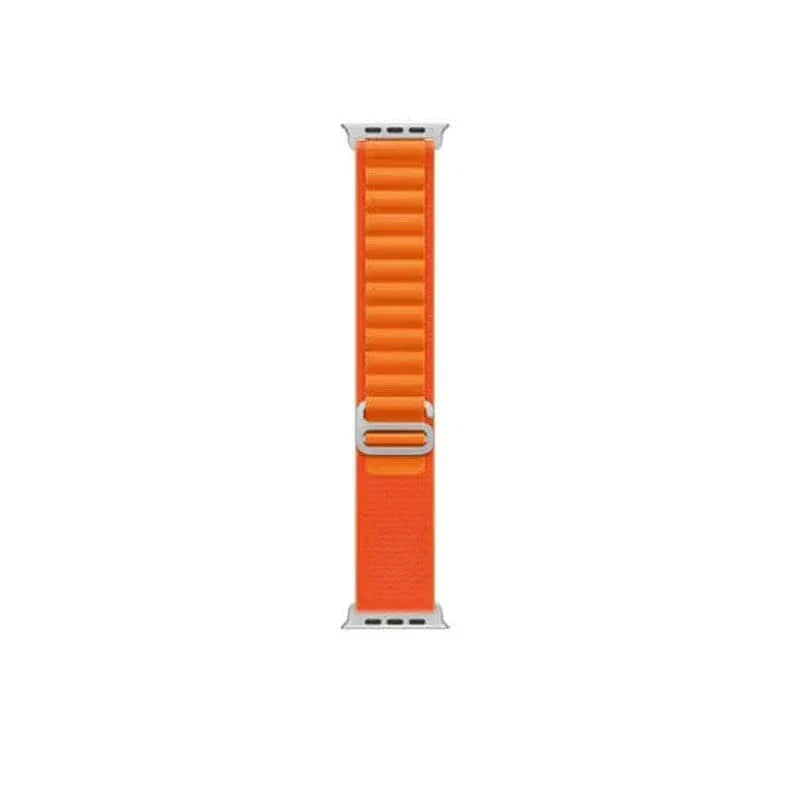 Alpine Loop for Apple Watch 42 | 44 | 45 | Ultra 49 | 46mm S10 42 | 44 | 45 | Ultra 49 | 46mm S10 orange Straps & Bands