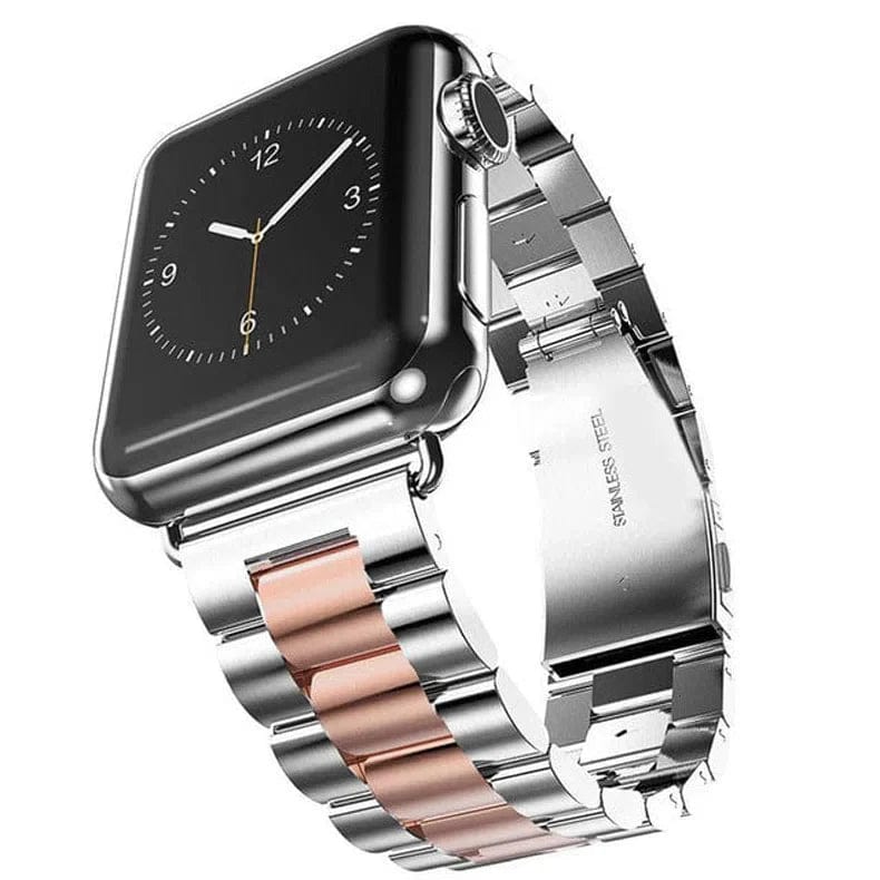 Stainless Steel Metal Bracelet for Apple Watch 42 | 44 | 45 | Ultra 49 | 46mm S10 42 | 44 | 45 | Ultra 49 | 46mm S10 Silver bronze Gold Straps & Bands