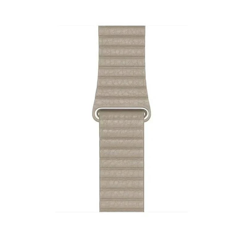 Leather Texture Magnetic Loop for Apple Watch 38 | 40 | 41 | 42mm S10 38 | 40 | 41 | 42mm S10 Stone Straps & Bands