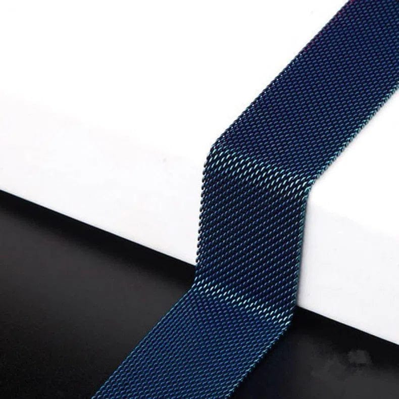 Milanese Magnetic Loop for Apple Watch 38 | 40 | 41 | 42mm S10 38 | 40 | 41 | 42mm S10 blue Style 1 Straps & Bands