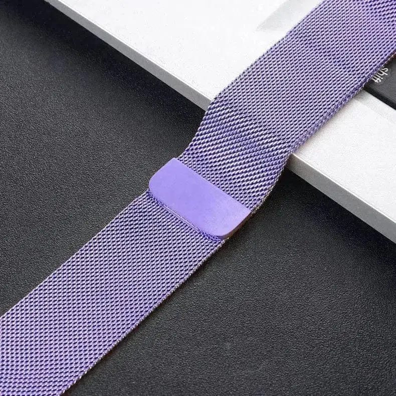 Milanese Magnetic Loop for Apple Watch 38 | 40 | 41 | 42mm S10 38 | 40 | 41 | 42mm S10 purple Style 1 Straps & Bands