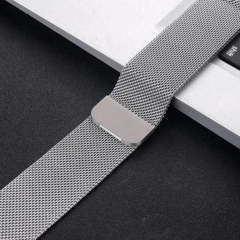 Milanese Magnetic Loop for Apple Watch 38 | 40 | 41 | 42mm S10 38 | 40 | 41 | 42mm S10 silver Style 1 Straps & Bands