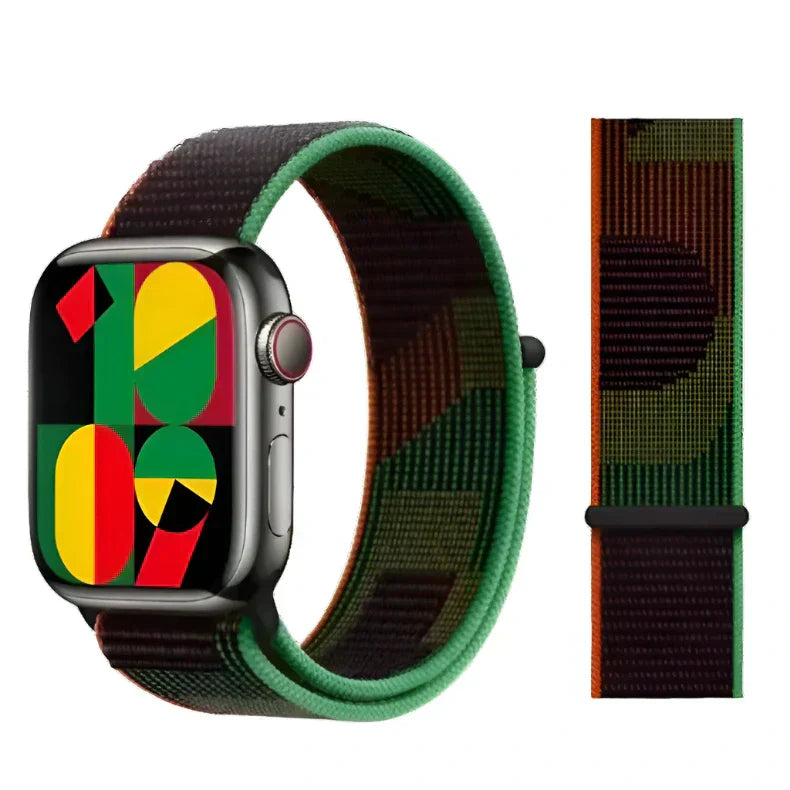 Velcro Nylon Straps for Apple Watch 42 | 44 | 45 | Ultra 49 | 46mm S10 42 | 44 | 45 | Ultra 49 | 46mm S10 Unity Straps & Bands