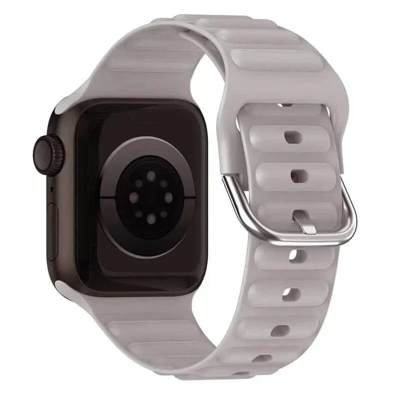 Ocean Ripple Silicone Soft Band for Apple Watch 42 | 44 | 45 | Ultra 49 | 46mm S10 Straps & Bands