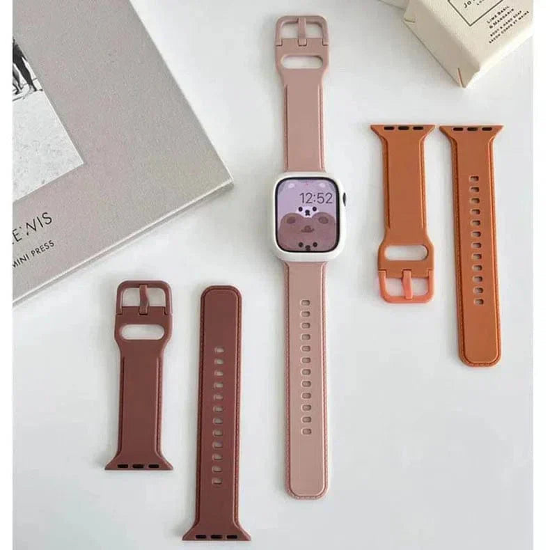 Lightweight Skin-friendly Silicone Band for Apple Watch 42 | 44 | 45 | Ultra 49 | 46mm S10 Straps & Bands