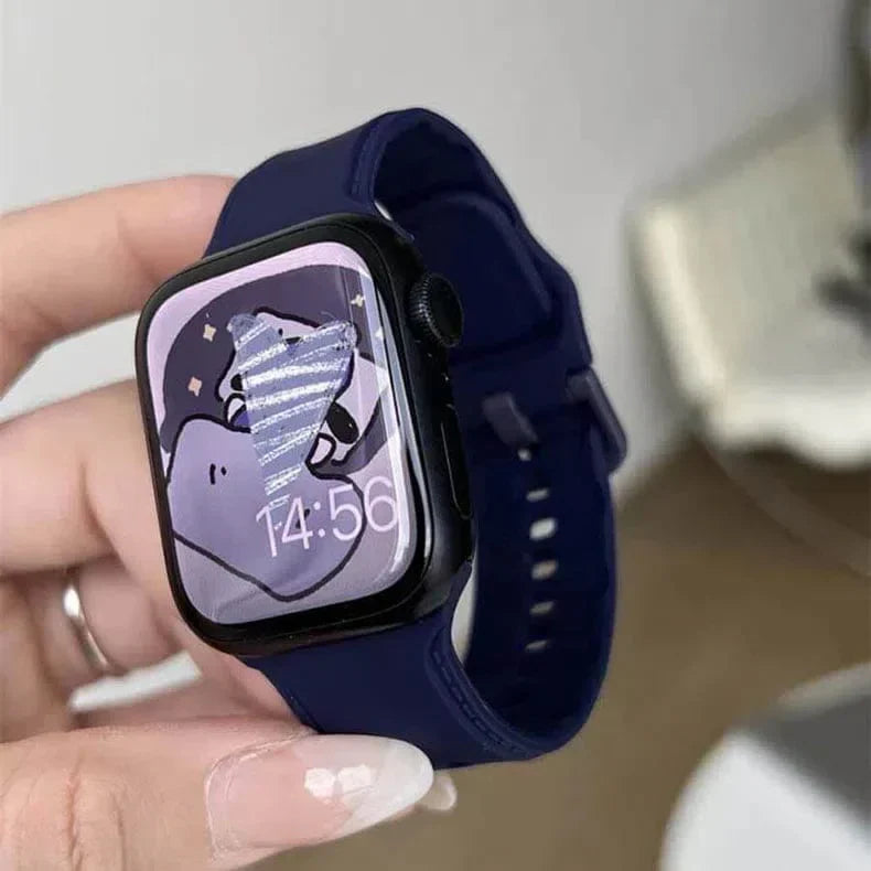 Lightweight Skin-friendly Silicone Band for Apple Watch 38 | 40 | 41 | 42mm S10 Straps & Bands