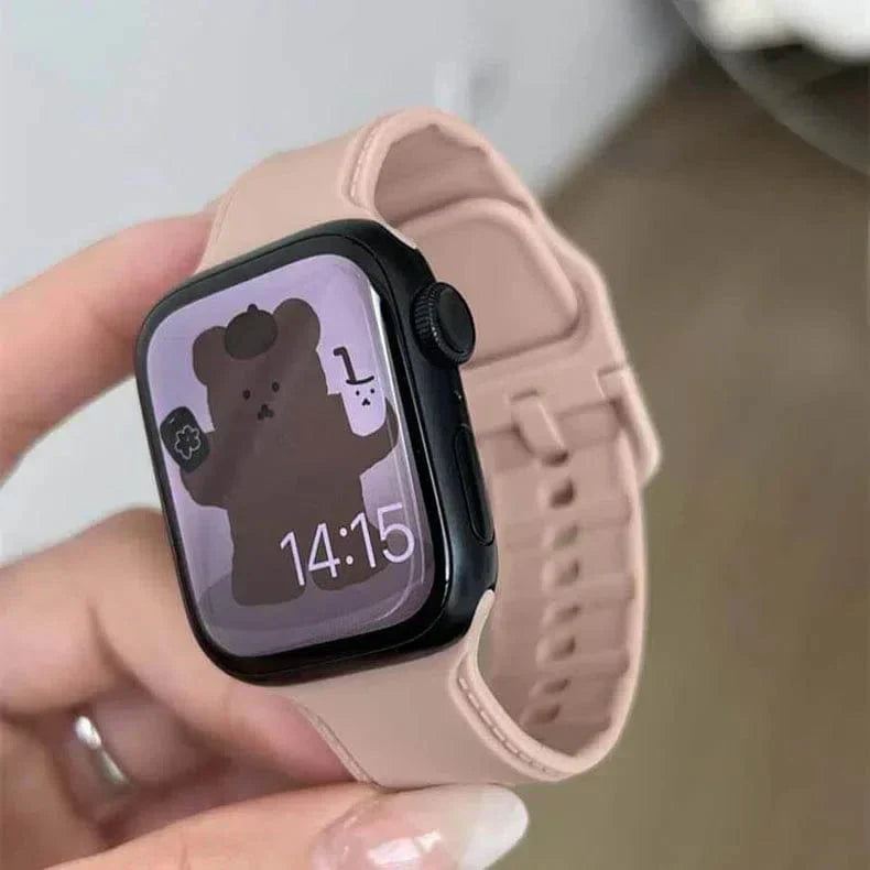 Lightweight Skin-friendly Silicone Band for Apple Watch 38 | 40 | 41 | 42mm S10 Straps & Bands