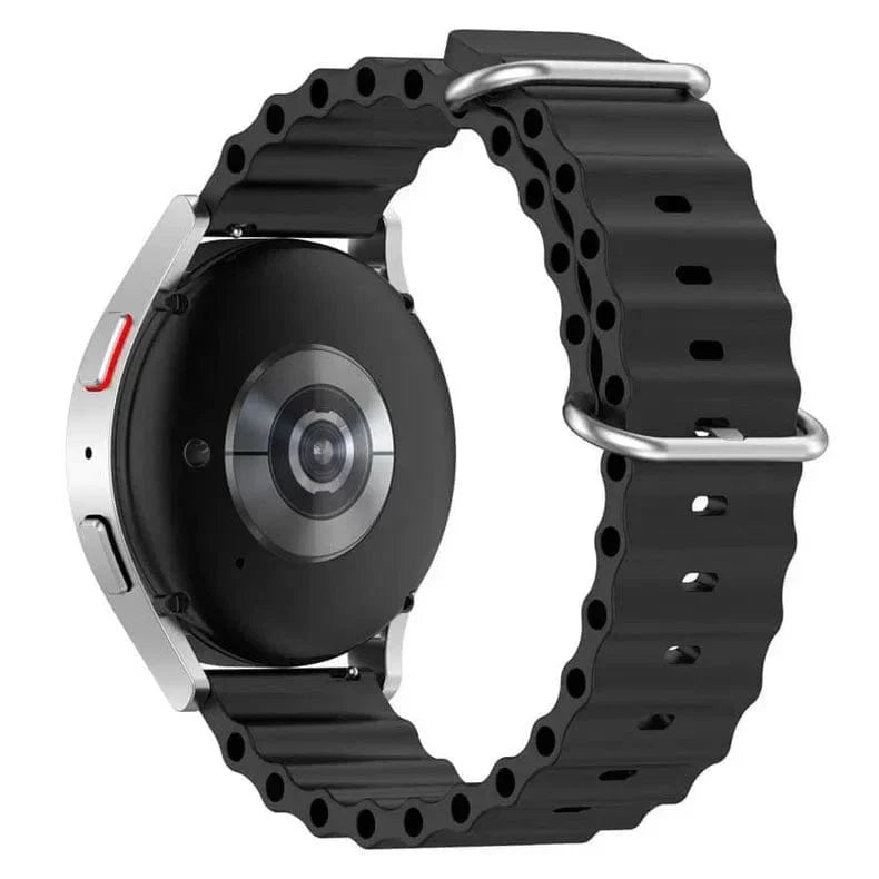 Ocean Silicone Band for Smartwatch 20mm Straps & Bands