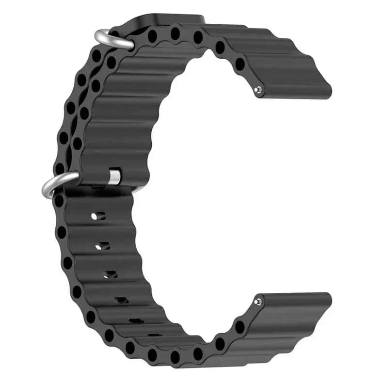 Ocean Silicone Band for Smartwatch 22mm Straps & Bands