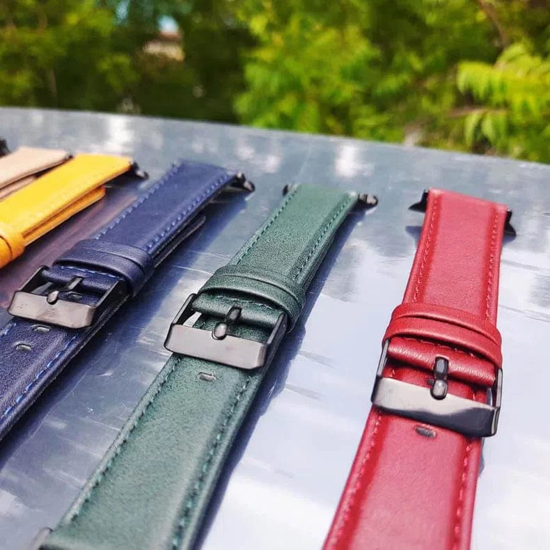 Classic Leather Texture Band for Apple Watch 38 | 40 | 41 | 42mm S10 Straps & Bands