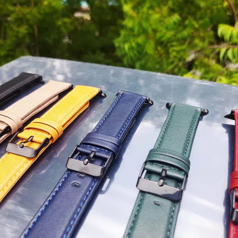 Classic Leather Texture Band for Apple Watch 38 | 40 | 41 | 42mm S10 Straps & Bands